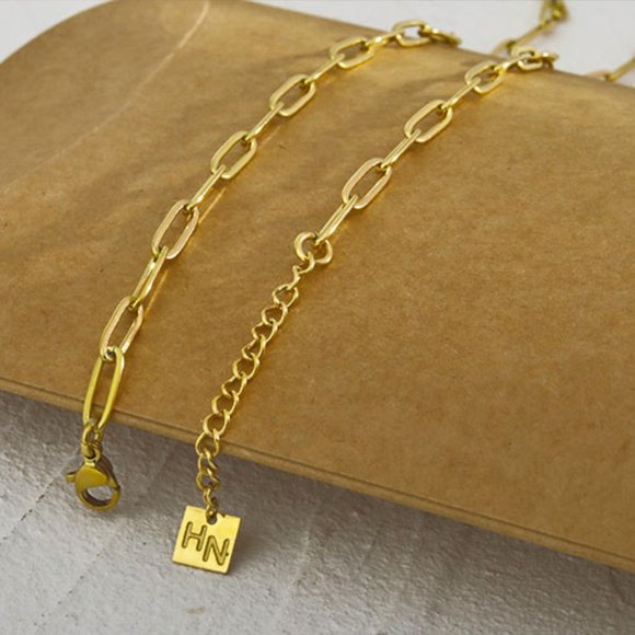 DALIA Essential Chain Link Necklace - Picture 2 of 12